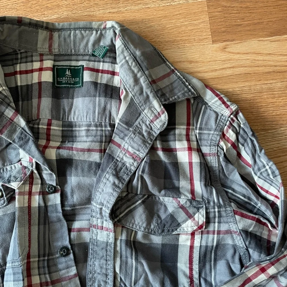 G.H. Bass Flannel Men’s or Women’s Oversized - Picture 2 of 6